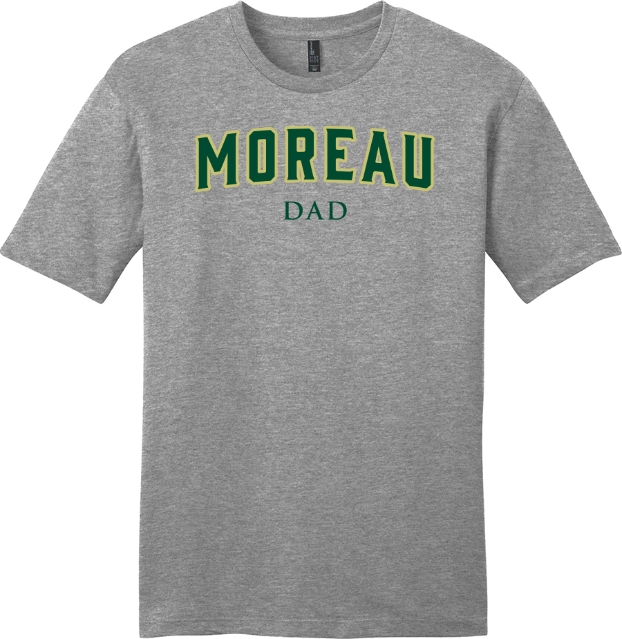 Moreau Dad District Tee, Grey Frost